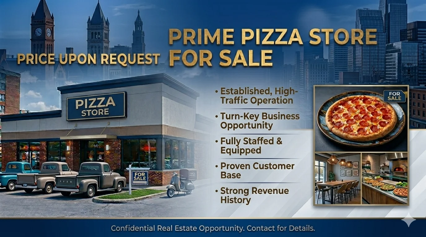 Established national pizza brand for sale